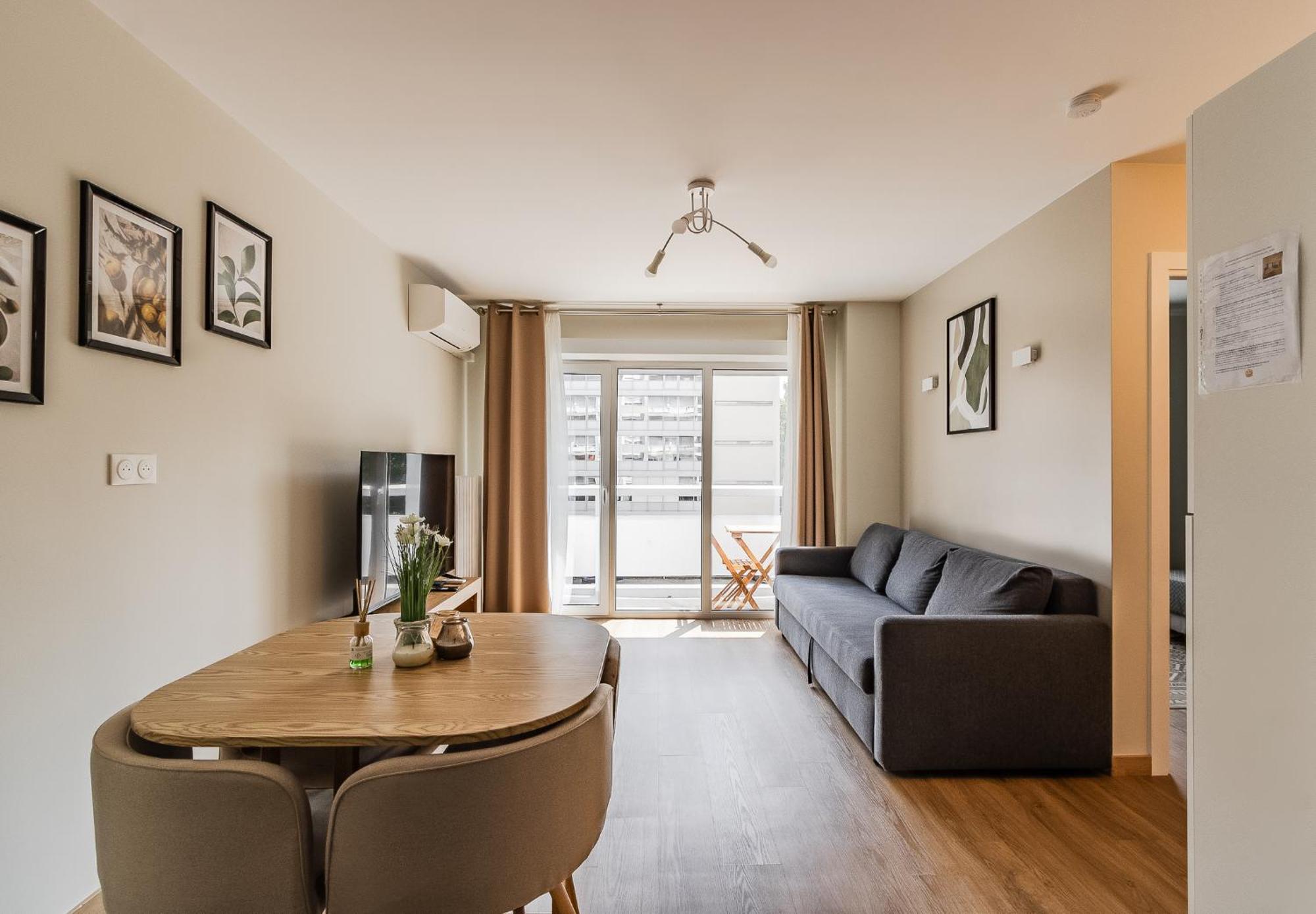 T2 Tete D'Or Confort + Parking Gratuit Villeurbanne Buitenkant foto